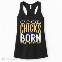 Cool Chicks Are Born In July Women's Tank Top thumb 0