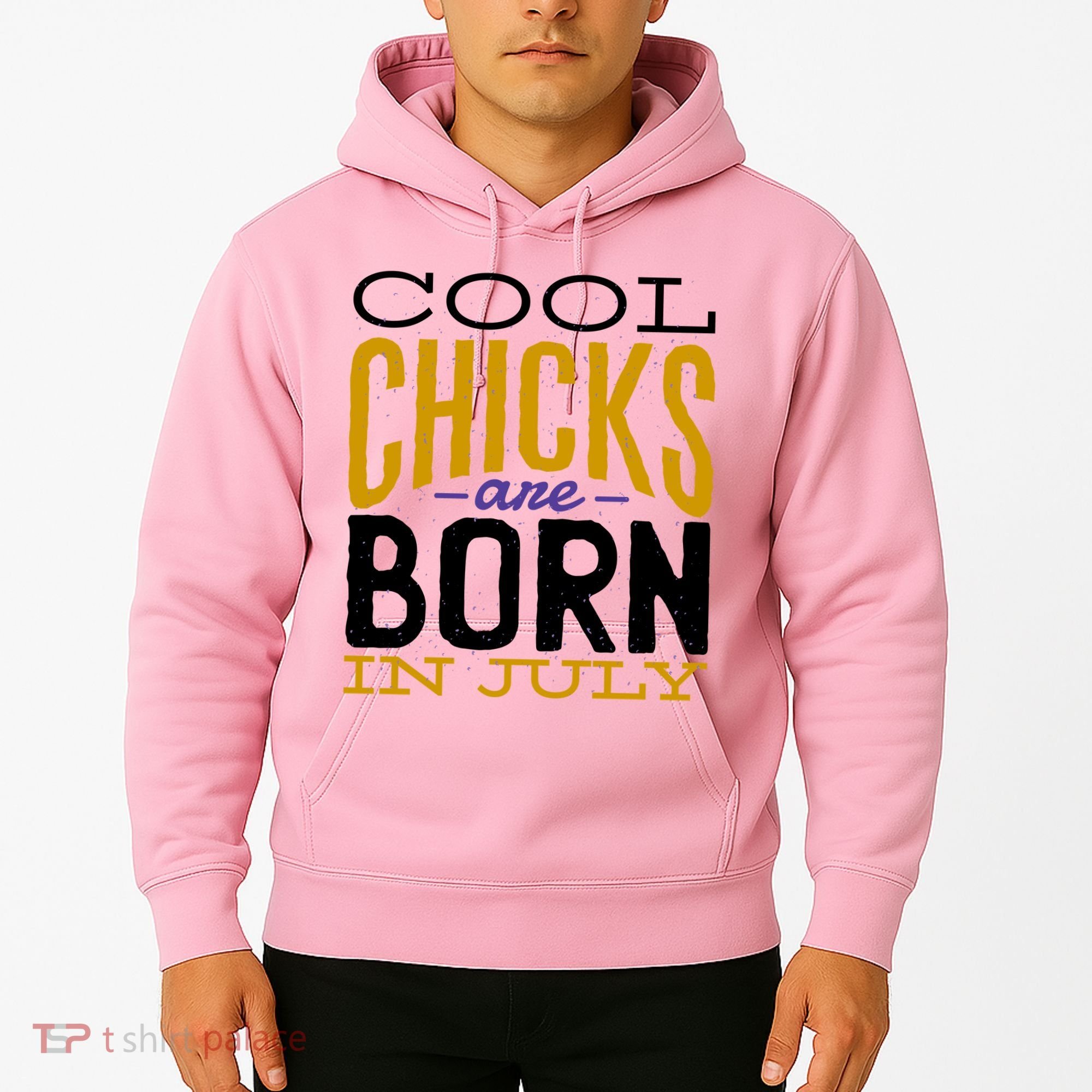 Cool Chicks Are Born In July Hoodie