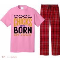 Cool Chicks Are Born In July Pajama Set thumb 0