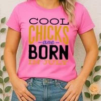 Cool Chicks Are Born In July Women's T-Shirt thumb 2