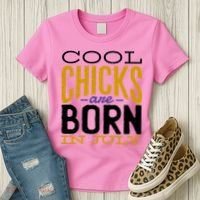 Cool Chicks Are Born In July Women's T-Shirt thumb 3