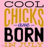 Cool Chicks Are Born In July Women's T-Shirt thumb 6