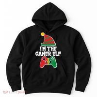 Cool Christmas I'm The Gamer Elf Hoodie thumb 0