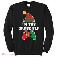 Cool Christmas I'm The Gamer Elf Sweatshirt thumb 0