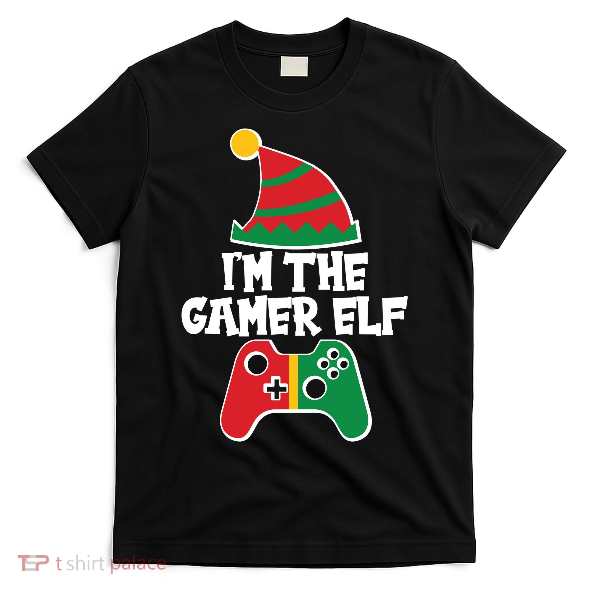 Cool Christmas I'm The Gamer Elf T-Shirt