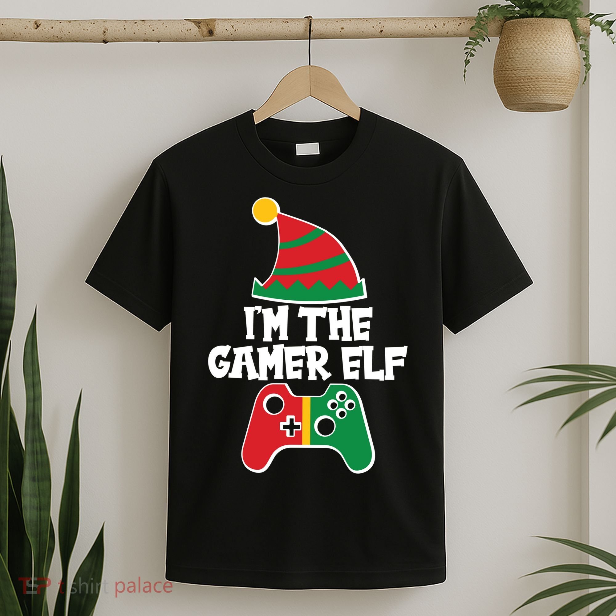 Cool Christmas I'm The Gamer Elf T-Shirt