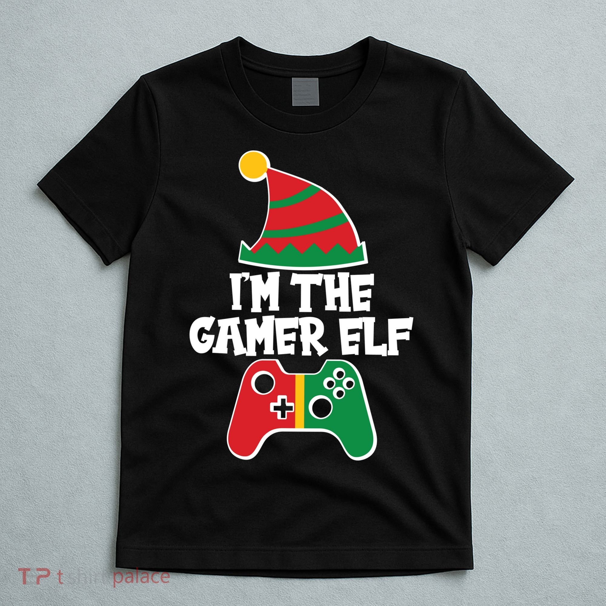 Cool Christmas I'm The Gamer Elf T-Shirt