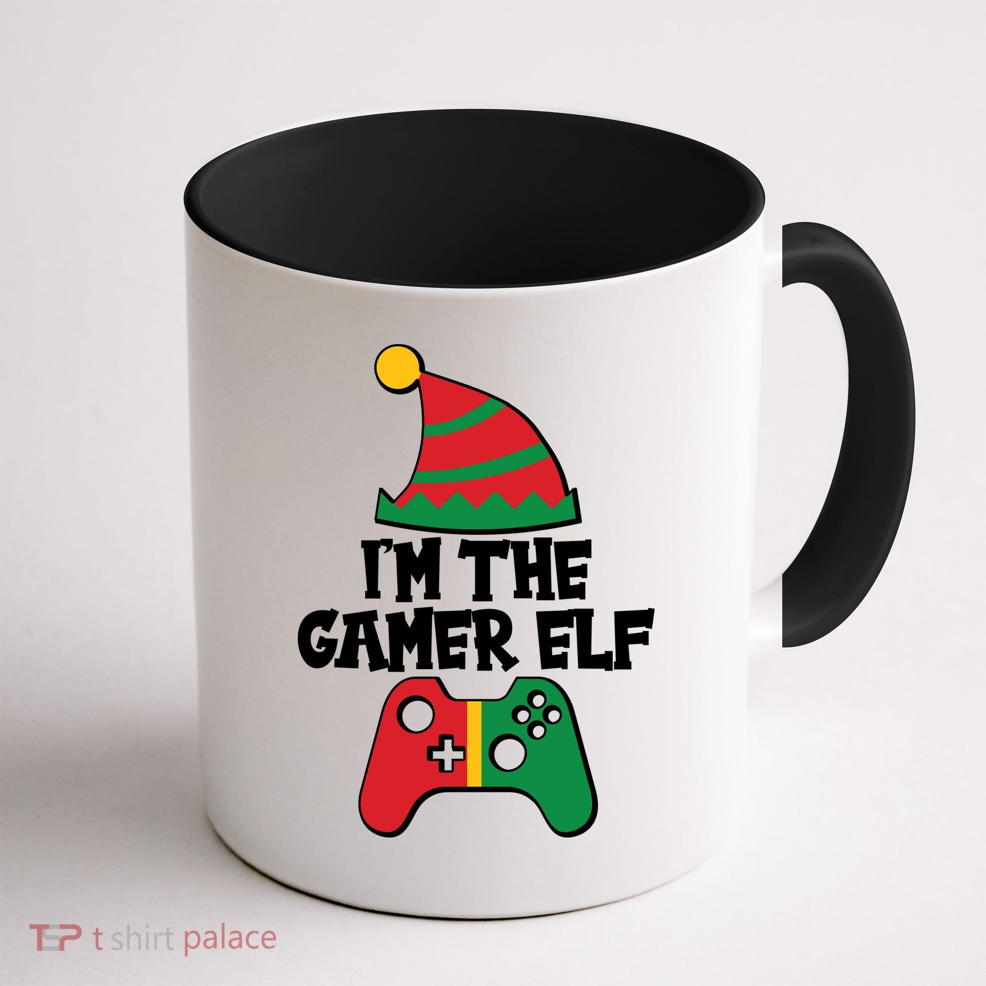 Cool Christmas I'm The Gamer Elf Coffee Mug