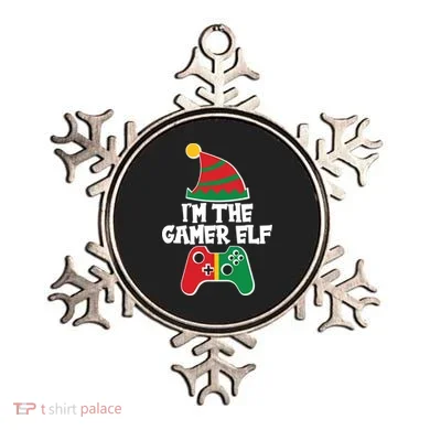 Cool Christmas I'm The Gamer Elf Ornament