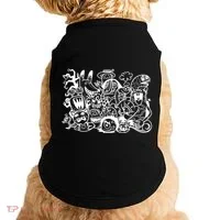 Cool Classic Cartoonish Character Group Doggie Tank thumb 0
