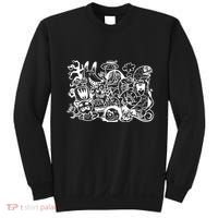 Cool Classic Cartoonish Character Group Sweatshirt thumb 0