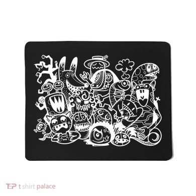 Cool Classic Cartoonish Character Group Mousepad