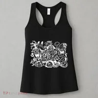 Cool Classic Cartoonish Character Group Women's Tank Top thumb 3