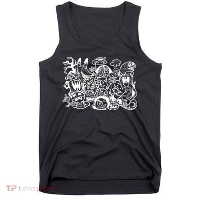 Cool Classic Cartoonish Character Group Tank Top