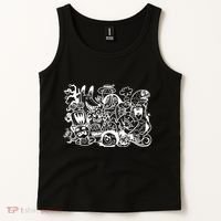 Cool Classic Cartoonish Character Group Tank Top thumb 2