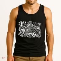 Cool Classic Cartoonish Character Group Tank Top thumb 3