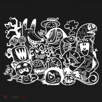 Cool Classic Cartoonish Character Group Kids Sweatshirt thumb 2
