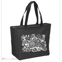 Cool Classic Cartoonish Character Group Tote Bag thumb 2