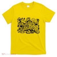 Cool Classic Cartoonish Character Group T-Shirt thumb 0