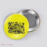 Cool Classic Cartoonish Character Group Button thumb 0