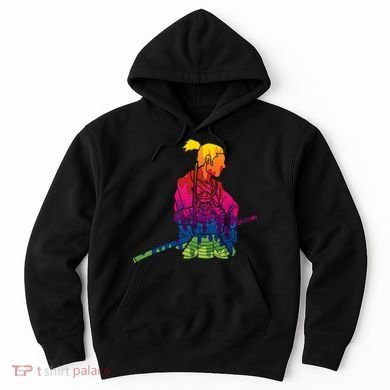 Cool Colorful Samurai Katana Hoodie