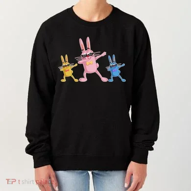 Cool Dabbing Easter Bunnies Women's Sweatshirt