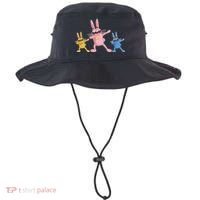 Cool Dabbing Easter Bunnies Bucket Hat thumb 0