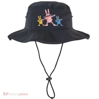 Cool Dabbing Easter Bunnies Bucket Hat