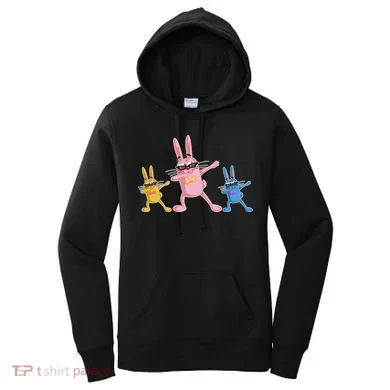 Cool Dabbing Easter Bunnies Women's Hoodie