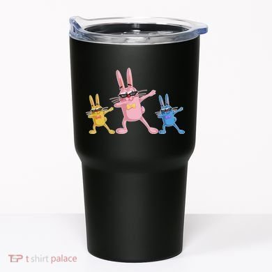 Cool Dabbing Easter Bunnies Tumbler