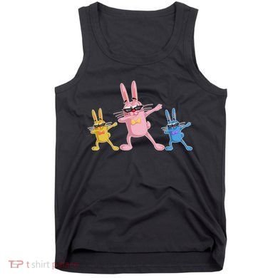 Cool Dabbing Easter Bunnies Tank Top