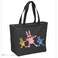 Cool Dabbing Easter Bunnies Tote Bag thumb 2