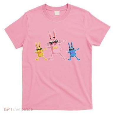 Cool Dabbing Easter Bunnies T-Shirt