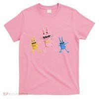 Cool Dabbing Easter Bunnies T-Shirt thumb 0