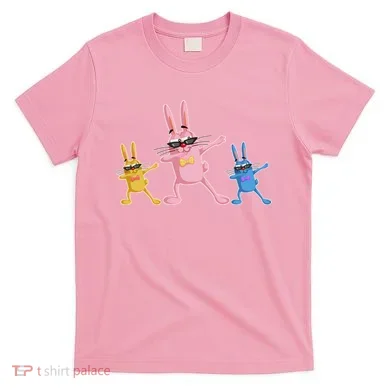 Cool Dabbing Easter Bunnies T-Shirt