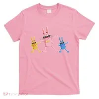 Cool Dabbing Easter Bunnies T-Shirt thumb 0
