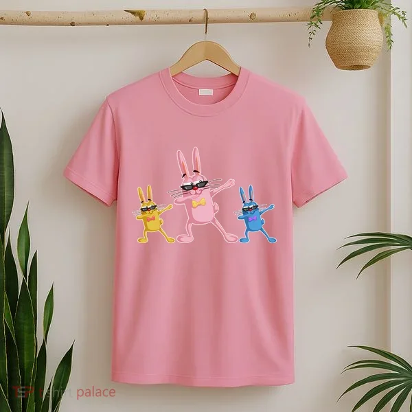 Cool Dabbing Easter Bunnies T-Shirt