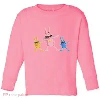 Cool Dabbing Easter Bunnies Toddler Long Sleeve thumb 0