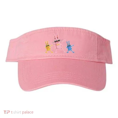 Cool Dabbing Easter Bunnies Visor