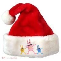 Cool Dabbing Easter Bunnies Santa Hat thumb 0