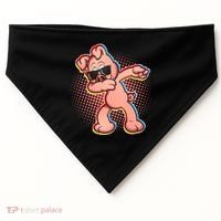 Cool Dabbing Pig USA-Made Doggie Bandana thumb 0