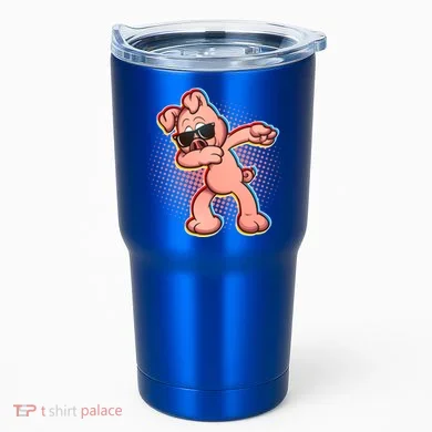 Cool Dabbing Pig Tumbler