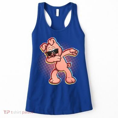 Cool Dabbing Pig Women's Tank Top
