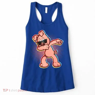 Cool Dabbing Pig Women's Tank Top