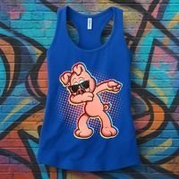 Cool Dabbing Pig Women's Tank Top thumb 3
