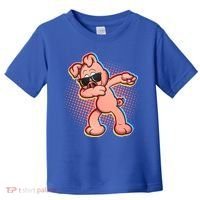 Cool Dabbing Pig Toddler T-Shirt thumb 0