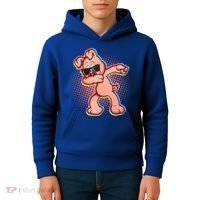 Cool Dabbing Pig Kids Hoodie thumb 4