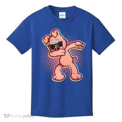 Cool Dabbing Pig Kids T-Shirt