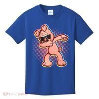 Cool Dabbing Pig Kids T-Shirt thumb 0