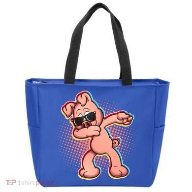 Cool Dabbing Pig Tote Bag